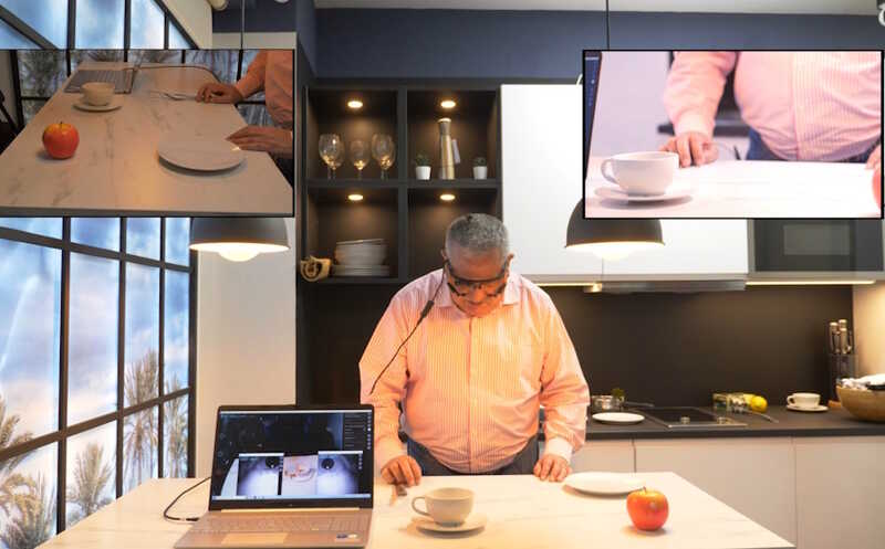 Зрение пациента с необратимо поврежденным зрительным нервом частично восстановилось